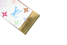 Load image into Gallery viewer, LOUIS VUITTON ルイヴィトン ベルト バックル マルチカラー ホワイト モノグラムキャンバス レザー 80/32 M9270U 中古 55938