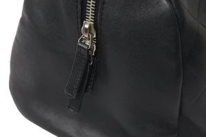 CHANEL シャネル シェブロン ミニ ボストンバッグ ココマーク ロゴ ブラック 鞄 Vステッチ シルバー金具 美品 中古 55973
