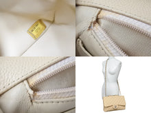 Load image into Gallery viewer, 極美品 CHANEL シャネル マトラッセ30 チェーンショルダー キャビアスキン ベージュ シルバー金具 バッグ レディース 中古 55978
