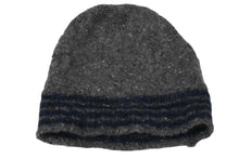 Load image into Gallery viewer, THOM BROWNE トムブラウン ニット帽 キャップ グレー ウール モヘヤ 中古 56013