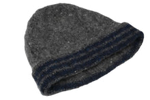 Load image into Gallery viewer, THOM BROWNE トムブラウン ニット帽 キャップ グレー ウール モヘヤ 中古 56013