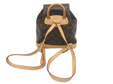Load image into Gallery viewer, 極美品 LOUIS VUITTON ルイヴィトン ミニモンスリ リュック バックパック M51137 モノグラム ブラウン 中古 4b001721