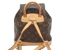 Load image into Gallery viewer, 極美品 LOUIS VUITTON ルイヴィトン ミニモンスリ リュック バックパック M51137 モノグラム ブラウン 中古 4b001721