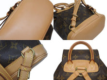 Load image into Gallery viewer, 極美品 LOUIS VUITTON ルイヴィトン ミニモンスリ リュック バックパック M51137 モノグラム ブラウン 中古 4b001721