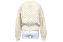 Load image into Gallery viewer, 極美品 CHANEL シャネル ニット フィッシャーマンセーター PO8000V00293 96P アイボリー サイズ42 中古 56115