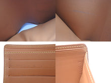 Load image into Gallery viewer, LOUIS VUITTON ルイ ヴィトン 二つ折り財布 ポルト ビエ6 カルト クレディ ノマド ブラウン M85015 美品 中古 56189