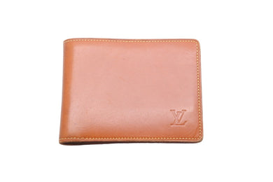 LOUIS VUITTON ルイ ヴィトン 二つ折り財布 ポルト ビエ6 カルト クレディ ノマド ブラウン M85015 美品 中古 56189