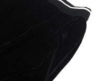 Load image into Gallery viewer, MIU MIU ミュウミュウ 22AW ベルベット ジャージーパンツ セットアップ ブラック サイズ40 美品 中古 56224