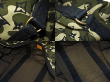 画像をギャラリービューアに読み込む, LOUIS VUITTON ルイヴィトン トレイ カモフラージュ モノグラム トートバッグ 村上隆 限定 迷彩柄 M95783 良品 中古 56267
