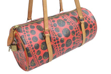 Load image into Gallery viewer, LOUIS VUITTON ルイヴィトン モノグラム パンプキンドット パピヨン ショルダー バッグ 赤 草間彌生 M40689 美品 中古 56289