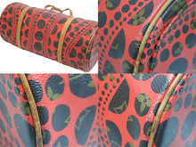 Load image into Gallery viewer, LOUIS VUITTON ルイヴィトン モノグラム パンプキンドット パピヨン ショルダー バッグ 赤 草間彌生 M40689 美品 中古 56289