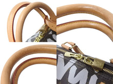 Load image into Gallery viewer, LOUIS VUITTON ルイヴィトン ボストンバッグ M92197 モノグラムグラフィティ キーポル50 ブラウン ゴールド金具 良品 中古 56297