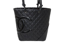 Load image into Gallery viewer, 極美品 CHANEL シャネル カンボンライン ミディアム トートバッグ トートバッグ ココマーク A25167 12番台 シルバー金具 中古 56306