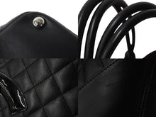 Load image into Gallery viewer, 極美品 CHANEL シャネル カンボンライン ミディアム トートバッグ トートバッグ ココマーク A25167 12番台 シルバー金具 中古 56306