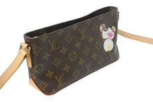 Load image into Gallery viewer, 新品同様 LOUIS VUITTON ルイヴィトン ショルダーバッグ トロター モノグラムパンダ 村上隆 ポシェット M51241 中古 56311
