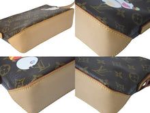 Load image into Gallery viewer, 新品同様 LOUIS VUITTON ルイヴィトン ショルダーバッグ トロター モノグラムパンダ 村上隆 ポシェット M51241 中古 56311