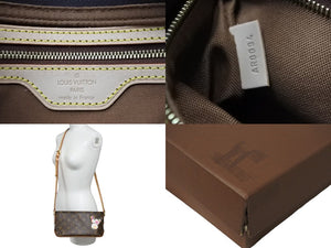 新品同様 LOUIS VUITTON ルイヴィトン ショルダーバッグ トロター モノグラムパンダ 村上隆 ポシェット M51241 中古 56311