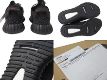 Load image into Gallery viewer, 新品未使用 ADIDAS アディダス YEEZY Boost 350 イージーブースト350 スニーカー BB5350 サイズUS9 27cm パイレートブラック 中古 4b005634