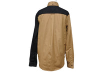 画像をギャラリービューアに読み込む, PRADA プラダ 長袖シャツ 20SS UCN276 S201 1WCK オレンジ グリーン ブラウン サイズXS 美品 中古 56348 
