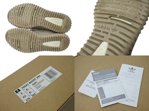 ADIDAS アディダス YEEZY Boost 350 イージーブースト350 スニーカー AQ2661 サイズUS9 27cm オックスフォード タン 美品 中古 4b005635