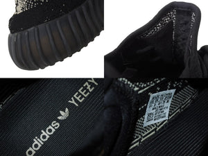 極美品 ADIDAS アディダス YEEZY BOOST 350 V2 イージーブースト350 V2 スニーカー BY1604 サイズUS9 1/2 27.5CM OREO 2016 中古 4b005636