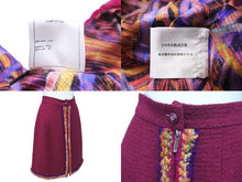 Load image into Gallery viewer, CHANEL シャネル セットアップ ジャケット スカート P50351W05585 P50315V24361 マゼンタ ピンク 美品 中古 56425