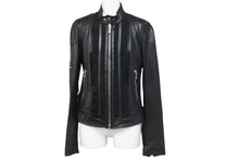 Load image into Gallery viewer, DOLCE&amp;GABBANA ドルチェアンドガッバーナ ジャケット レザージャケット ブラック G5575 美品 中古 56428