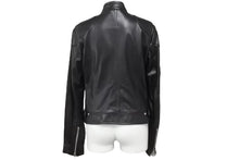 Load image into Gallery viewer, DOLCE&amp;GABBANA ドルチェアンドガッバーナ ジャケット レザージャケット ブラック G5575 美品 中古 56428