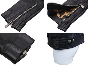 DOLCE&GABBANA ドルチェアンドガッバーナ ジャケット レザージャケット ブラック G5575 美品 中古 56428