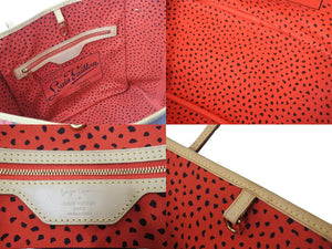 LOUIS VUITTON ルイヴィトン トートバッグ M40686 ネヴァーフルMM 草間彌生 2012 レッド ゴールド金具 美品 中古 56489