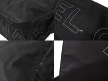 Load image into Gallery viewer, CHANEL シャネル メッセンジャーバッグ ショルダーバッグ 12番台 スポーツライン ココマーク ブラック ナイロン 中古 56501