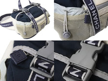 Load image into Gallery viewer, CHANEL シャネル ウエストバッグ ボディバッグ スポーツライン 9番台 ココマーク ナイロン メッシュ 良品 中古 56524