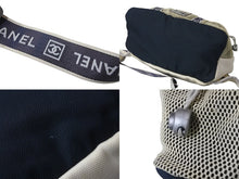 Load image into Gallery viewer, CHANEL シャネル ウエストバッグ ボディバッグ スポーツライン 9番台 ココマーク ナイロン メッシュ 良品 中古 56524