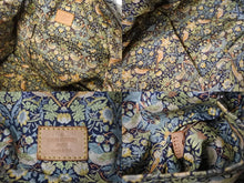 Load image into Gallery viewer, LOUIS VUITTON ルイヴィトン ボウリィ トートバッグ パッチワーク ハンドバッグ ゴールド ブルー CE1097 M95376 美品 中古 56584