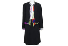Load image into Gallery viewer, CHANEL シャネル セットアップ ジャケット スカート 2000年春夏コレクション P15633W02604 ナイロン ウール 38 美品 中古 56585