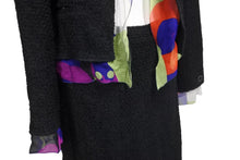 Load image into Gallery viewer, CHANEL シャネル セットアップ ジャケット スカート 2000年春夏コレクション P15633W02604 ナイロン ウール 38 美品 中古 56585