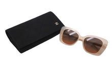 Load image into Gallery viewer, CHANEL シャネル サングラス スクエア シェイプ アイウェア 53□17 アセテート ブラウン A71534 美品 中古 56600