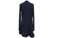 Load image into Gallery viewer, BALENCIAGA バレンシアガ ワンピース レディース ネイビー ウール サイズ38 329099 美品 中古 56647