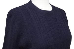 BALENCIAGA バレンシアガ ワンピース レディース ネイビー ウール サイズ38 329099 美品 中古 56647