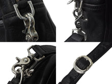 Load image into Gallery viewer, CHROME HEARTS クロムハーツ セメタリークロス クロスパッチ ショルダーバッグ ブラック レザー シルバー925 良品 中古 56682