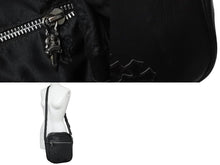 Load image into Gallery viewer, CHROME HEARTS クロムハーツ セメタリークロス クロスパッチ ショルダーバッグ ブラック レザー シルバー925 良品 中古 56682