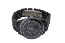 Load image into Gallery viewer, 新品未使用 CHANEL シャネル 時計 J12 マドモアゼル ラパウザ 38MM H7609 セラミック 自動巻 黒文字盤 中古 56699