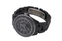 Load image into Gallery viewer, 新品未使用 CHANEL シャネル 時計 J12 マドモアゼル ラパウザ 38MM H7609 セラミック 自動巻 黒文字盤 中古 56699