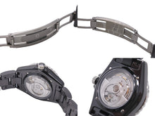 Load image into Gallery viewer, 新品未使用 CHANEL シャネル 時計 J12 マドモアゼル ラパウザ 38MM H7609 セラミック 自動巻 黒文字盤 中古 56699
