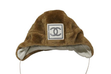 Load image into Gallery viewer, CHANEL シャネル ニットキャップ ファー 帽子 スポーツライン トラッパーハット ココマーク 2001 Mサイズ ブラウン 美品 中古 56722
