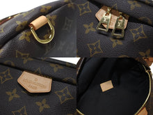 Load image into Gallery viewer, 極美品 LOUIS VUITTON ルイヴィトン バムバッグ ボディバッグ ウエストバッグ M43644 モノグラム ブラウン ゴールド金具 中古 4b005674
