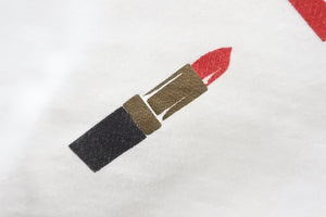 CHANEL シャネル スウェット ココマーク ロゴ リップ メイクモチーフ ヴィンテージ サイズM 26413 美品 中古 56749