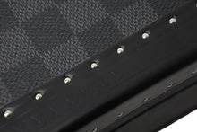 Load image into Gallery viewer, 新品同様 LOUIS VUITTON N48226 ルイヴィトン トランク コフレ 8 モントル 時計ケース ダミエグラッフィット ブラック シルバー金具 中古 56751