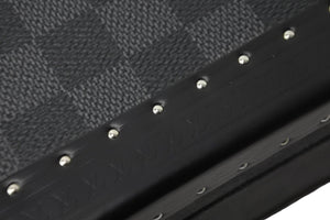 新品同様 LOUIS VUITTON N48226 ルイヴィトン トランク コフレ 8 モントル 時計ケース ダミエグラッフィット ブラック シルバー金具 中古 56751