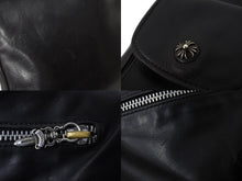 Load image into Gallery viewer, CHROME HEARTS クロムハーツ Fスリンガー マグネットボタ ショルダーバッグ バッグ ブラック シルバー925 良品 中古 56825